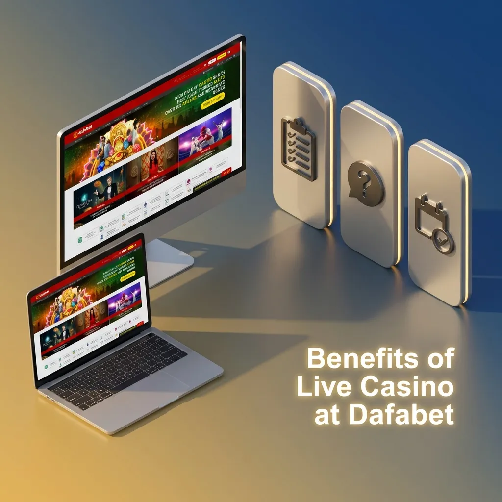 Live dealer at Dafabet offering real-time interaction, HD video streams, mobile access, and flexible betting limits for players