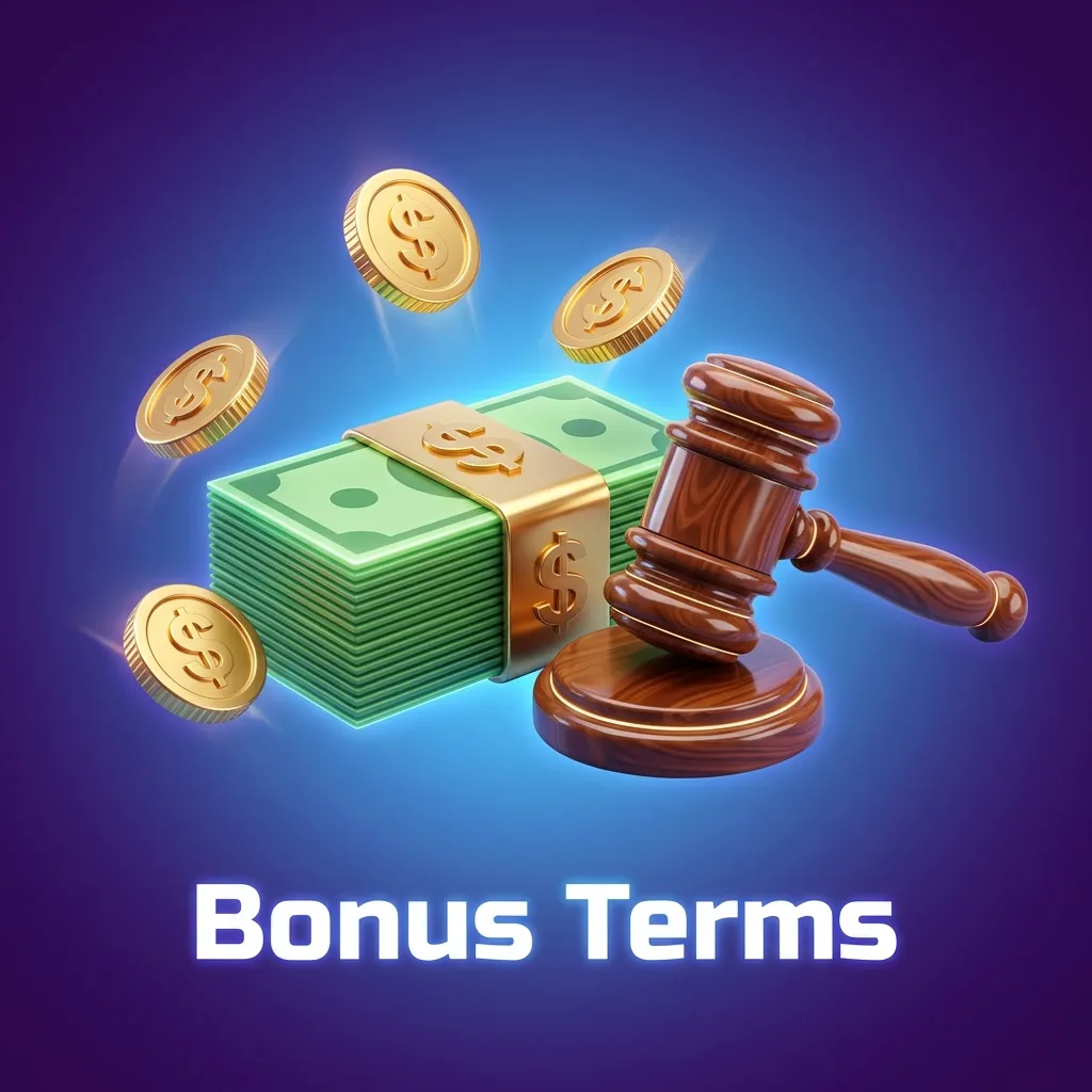 Bonus Terms document outlining eligibility, wagering requirements, and conditions for promotional offers in India.
