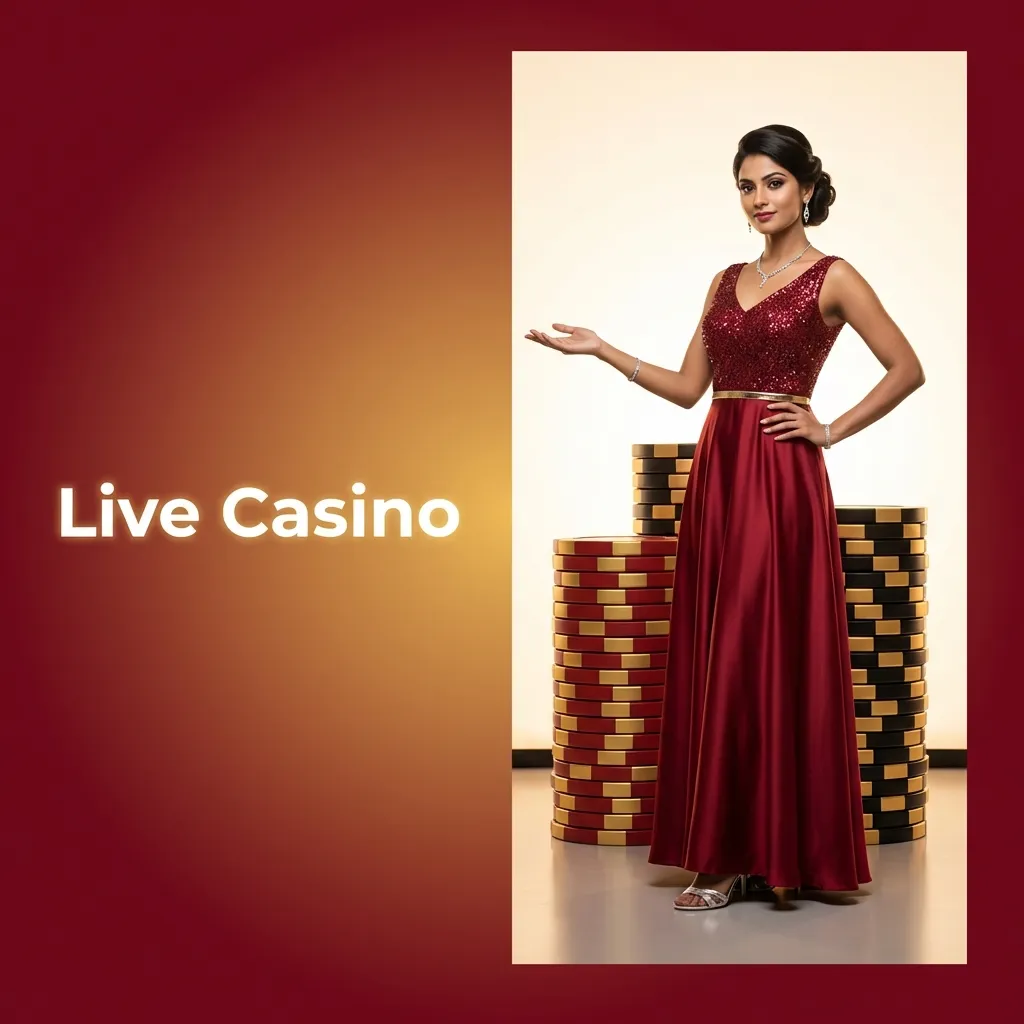 HD live dealer games streaming from studios with roulette, blackjack, baccarat, Teen Patti, and Andar Bahar options