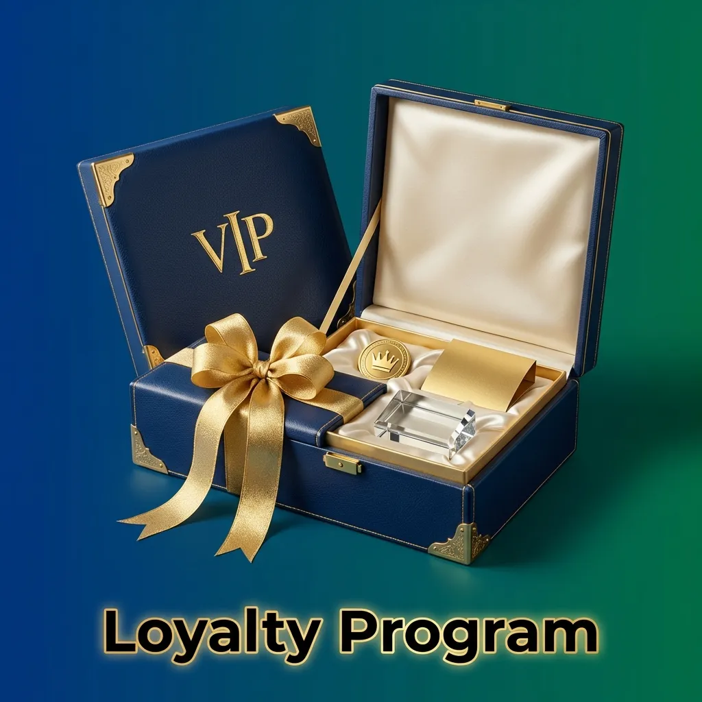 Six-tier VIP loyalty program showing reward levels from Bronze to Elite with increasing cashback and benefits