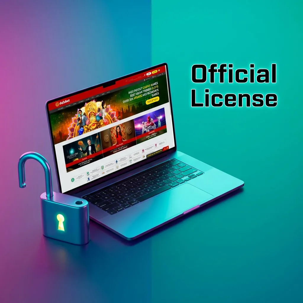 Dafabet official license certificate from Cagayan Economic Zone Authority, ensuring regulated and secure betting for players