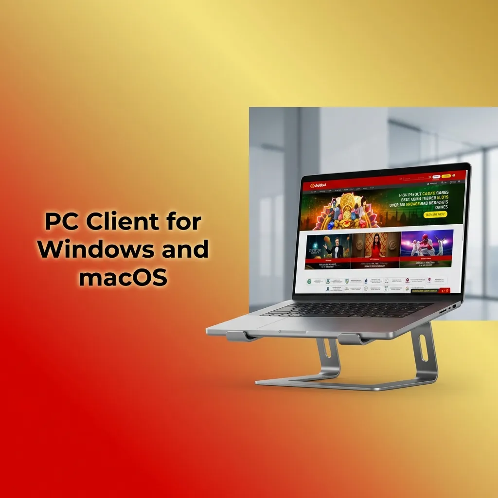Dafabet website interface on desktop browser showing betting and casino games accessible on Windows and macOS