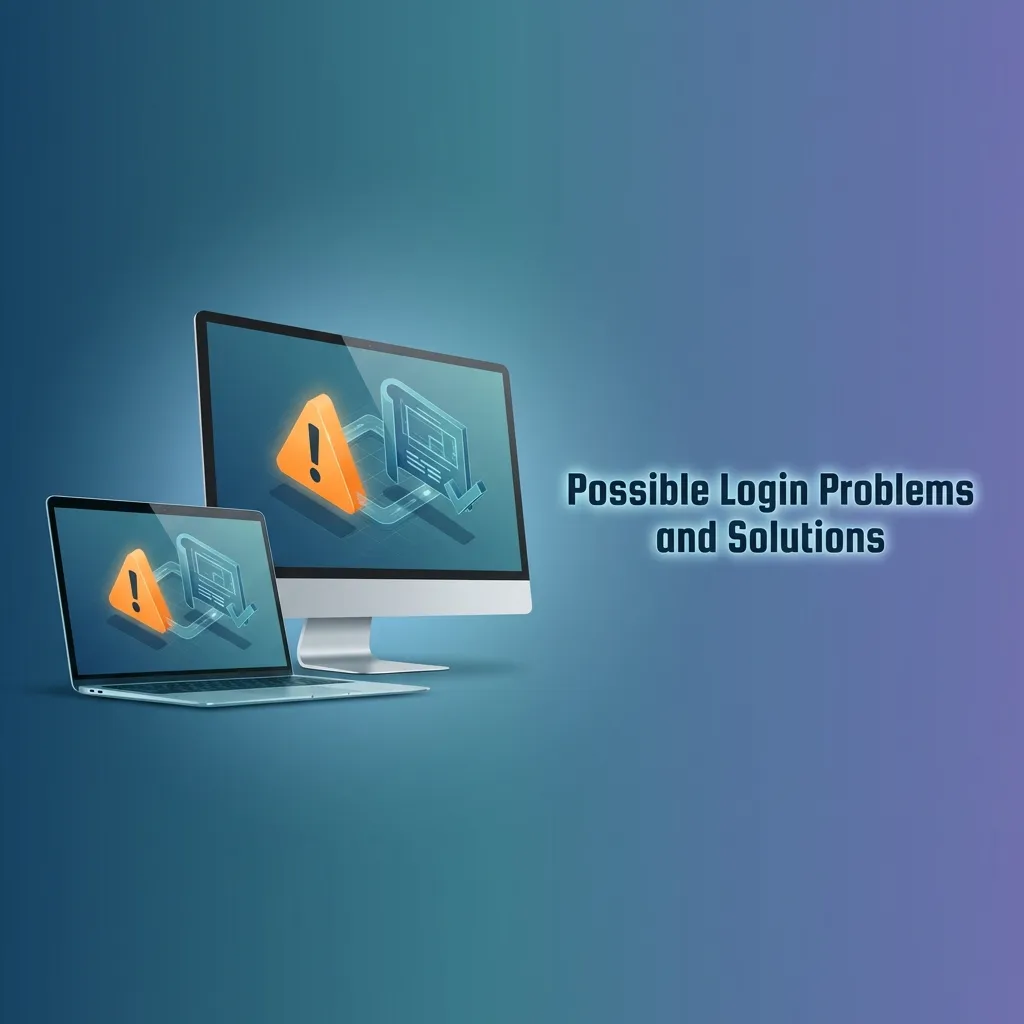 Table showing common login problems like incorrect passwords and account lockouts with their corresponding solutions.