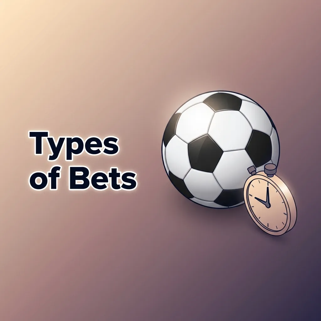 Guide showing three main betting types: Single bets, Accumulator bets with multiple selections, and System bets.